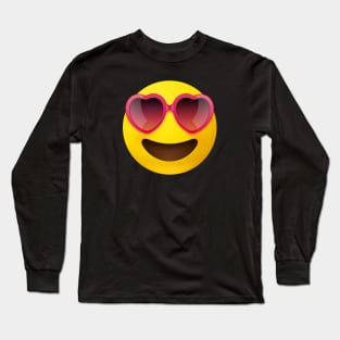 Lovely emoji Long Sleeve T-Shirt